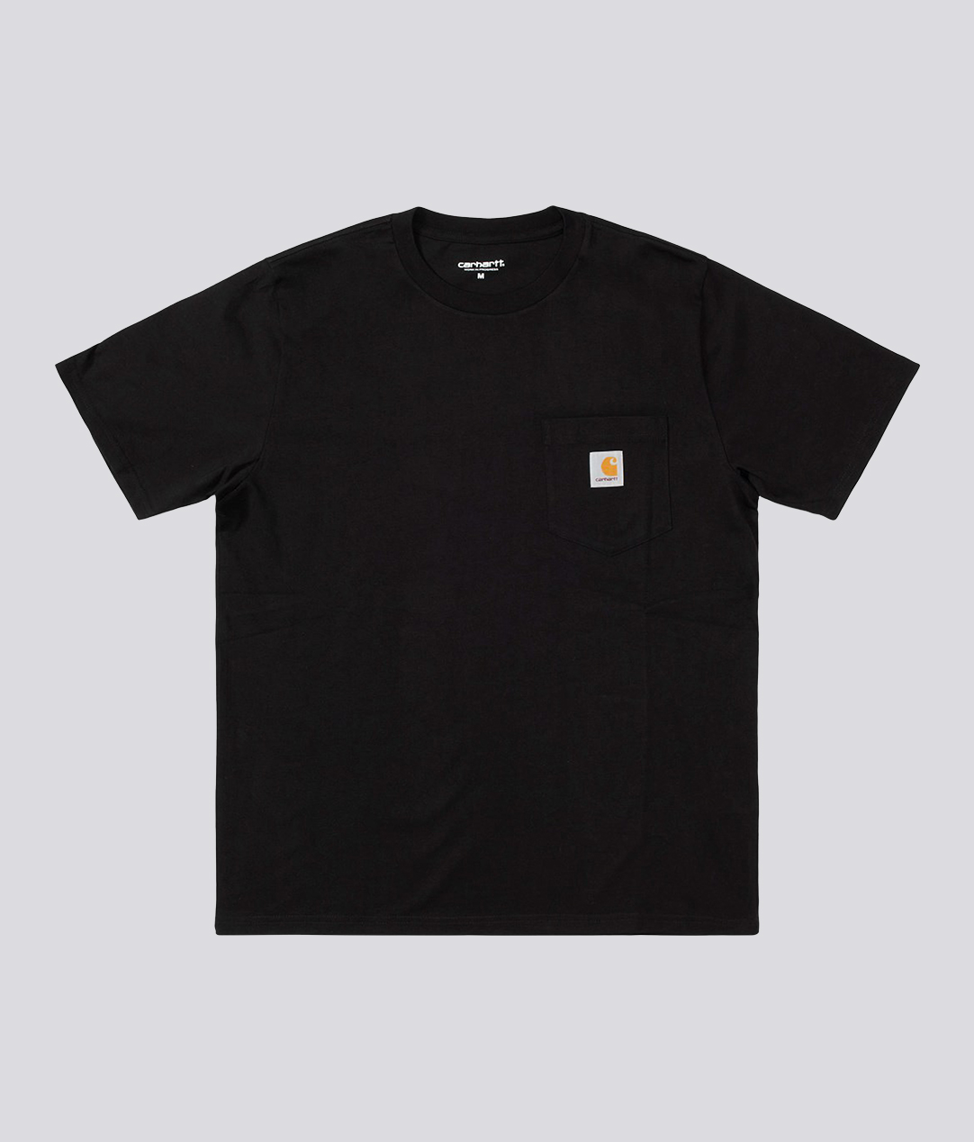 SHORT SLEEVE POCKET T-SHIRT 'BLACK'