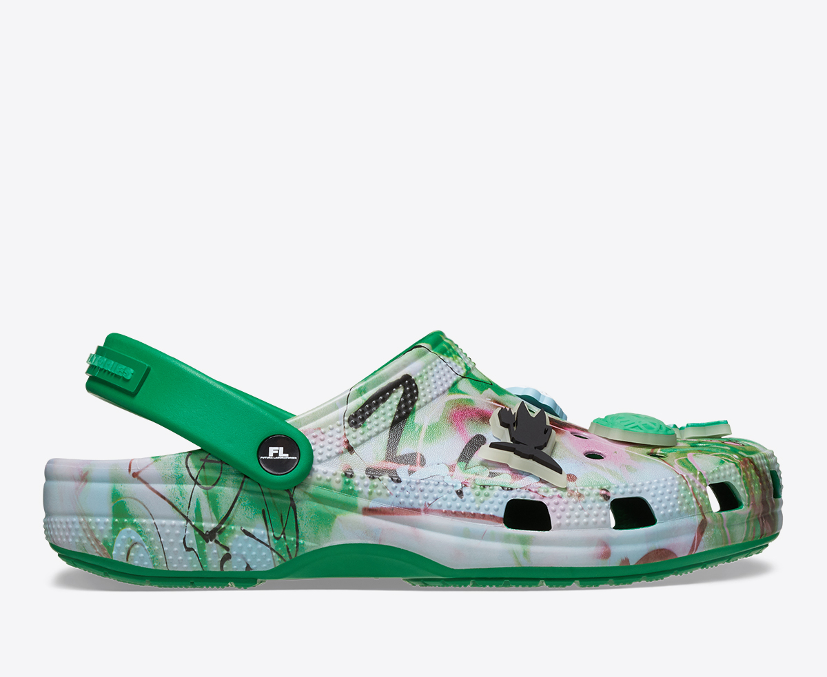 X FUTURA LABS CLASSIC RO CLOG 'GREEN IVY'