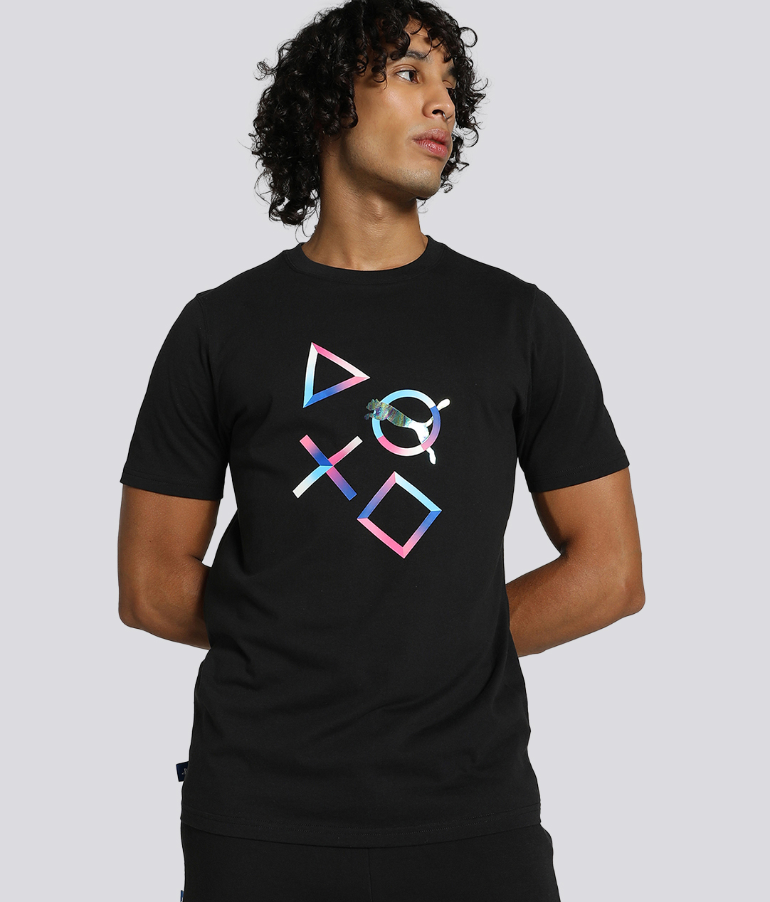 X PLAYSTATION GRAPHIC TEE 'PUMA BLACK'