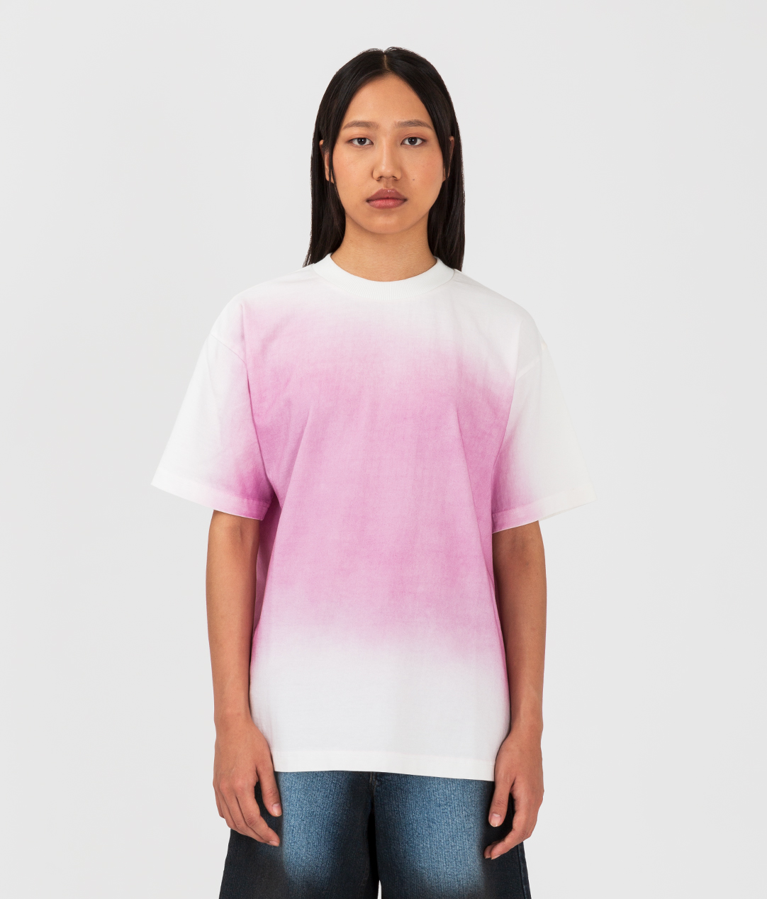 Spray Dyed T-Shirt 'Lavender Mist'