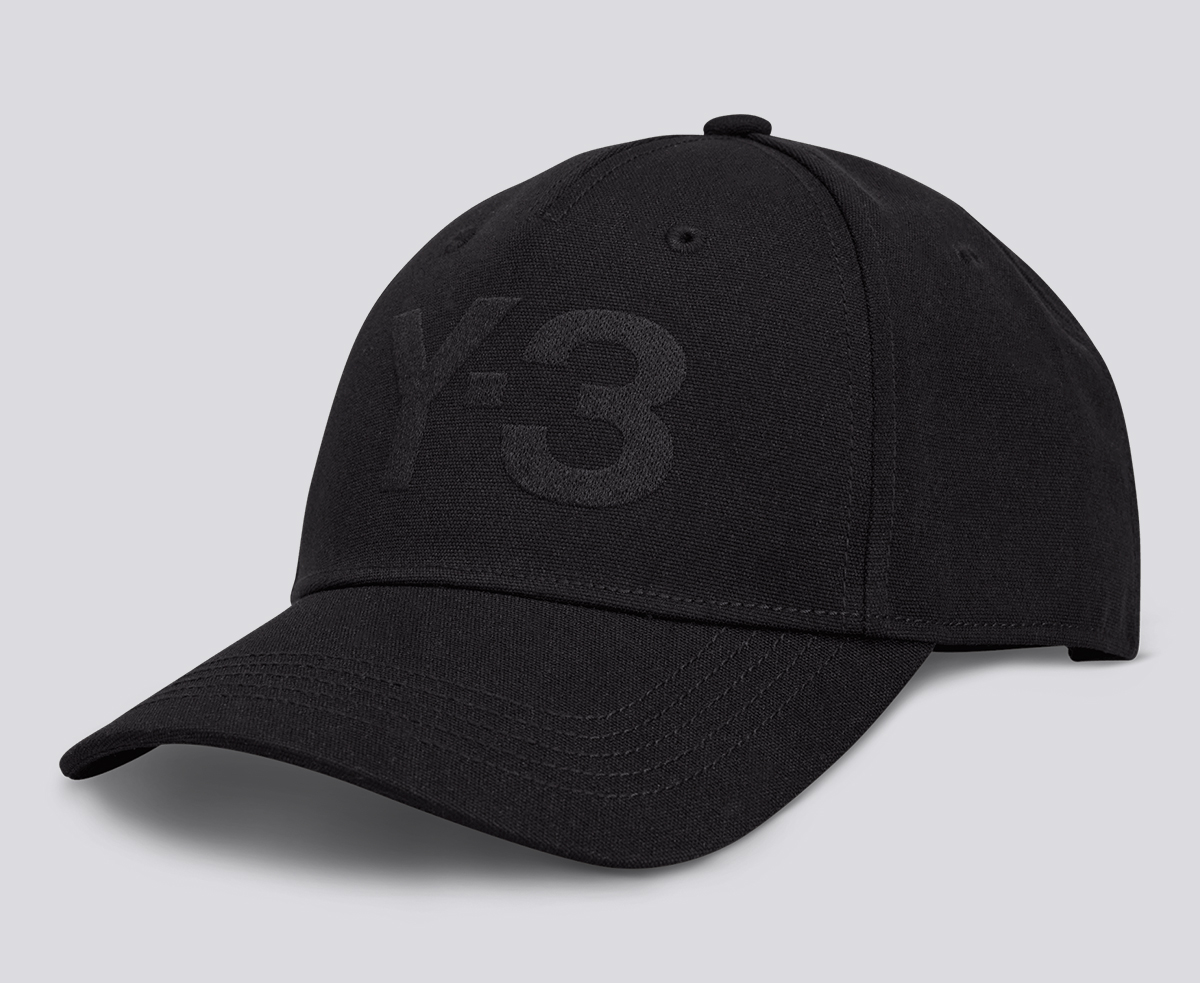 Y-3 LOGO CAP 'BLACK'