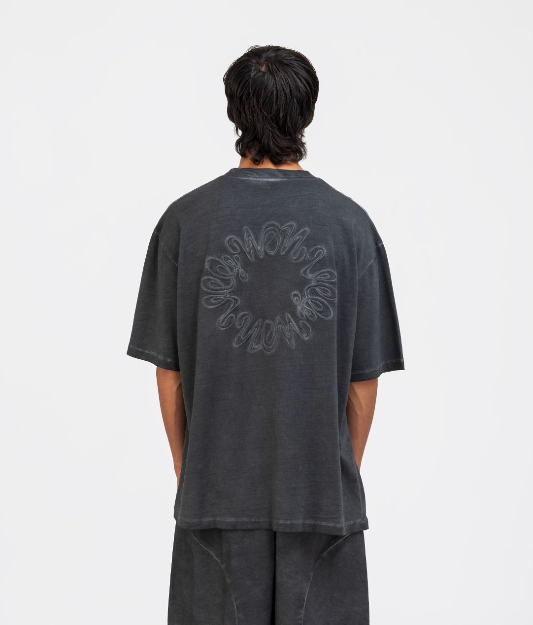 Overdyed  T-shirt 'Borra'