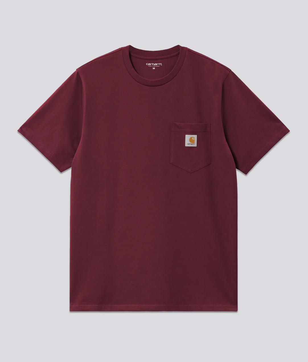 SHORT SLEEVE POCKET T-SHIRT 'MALBEC'