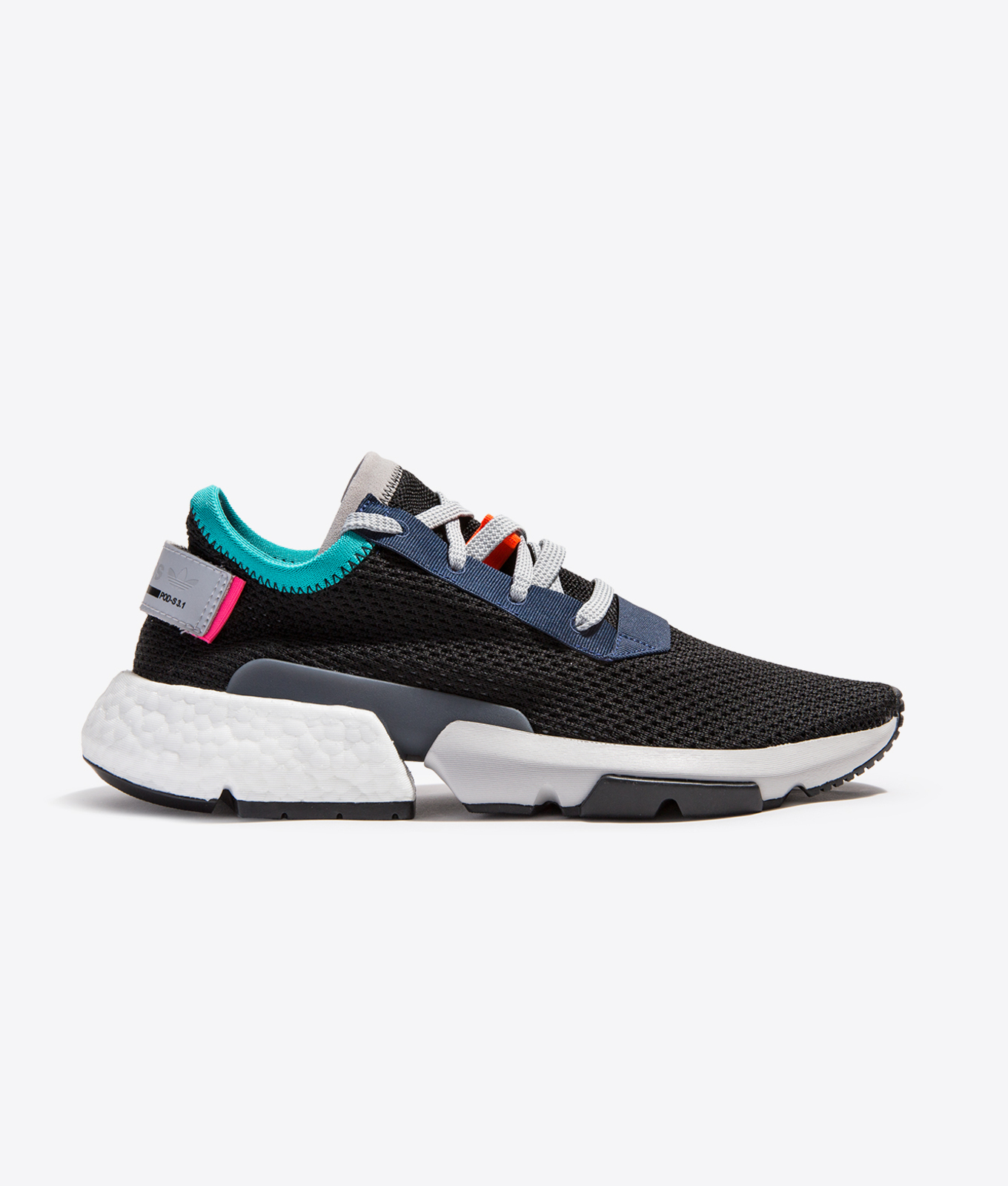Adidas Originals Pod S3 1 Core Black Solar Red