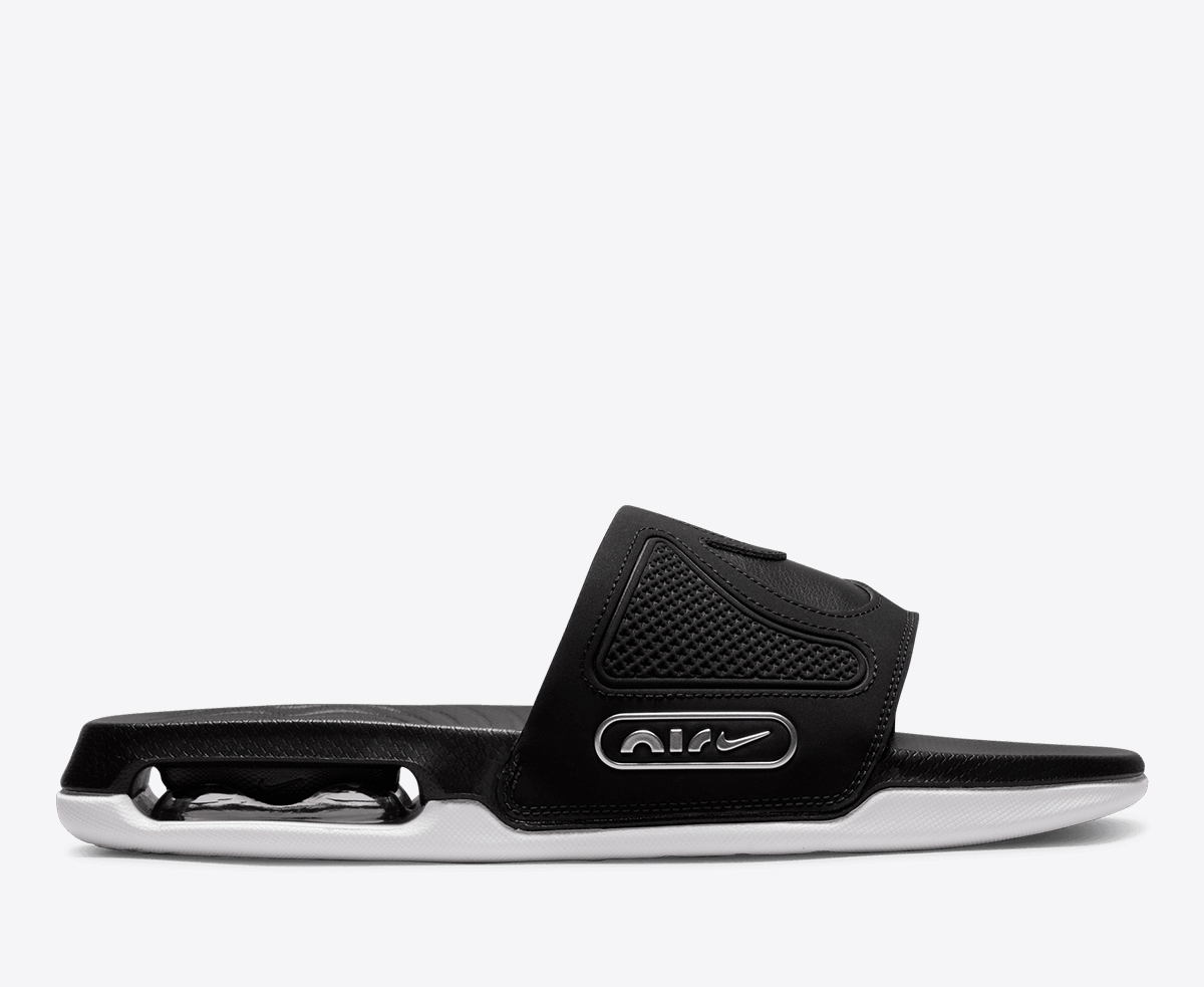 AIR MAX CIRRO SLIDE 'BLACK/BLACK-METALLIC SILVER-WHITE'