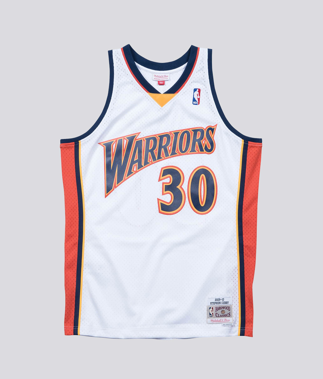 SWINGMAN JERSEY GOLDEN STATE WARRIORS HOME 2009-10 STEPHEN CURRY 'WHITE'