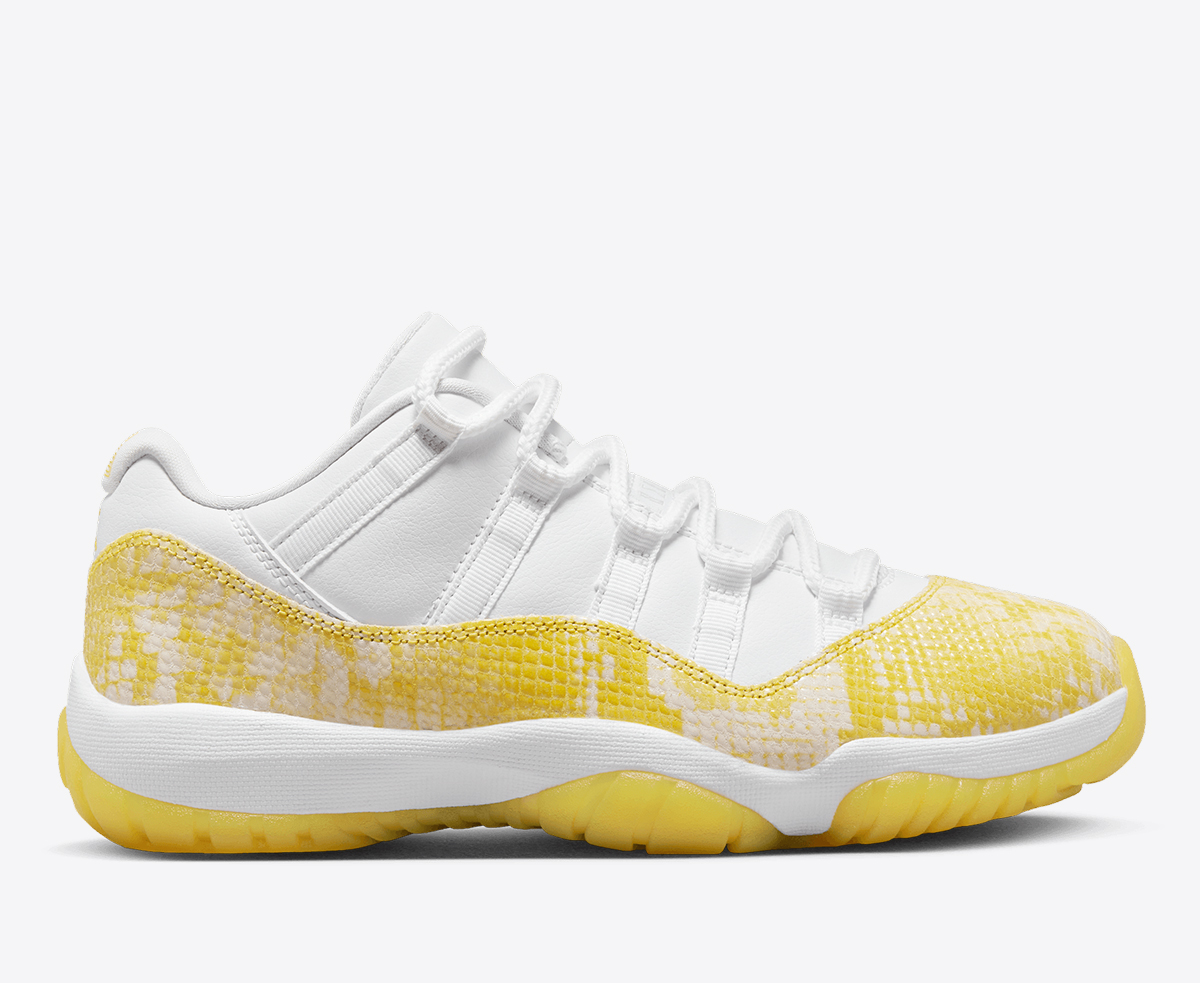 AIR JORDAN 11 RETRO LOW 'TOUR YELLOW-WHITE'