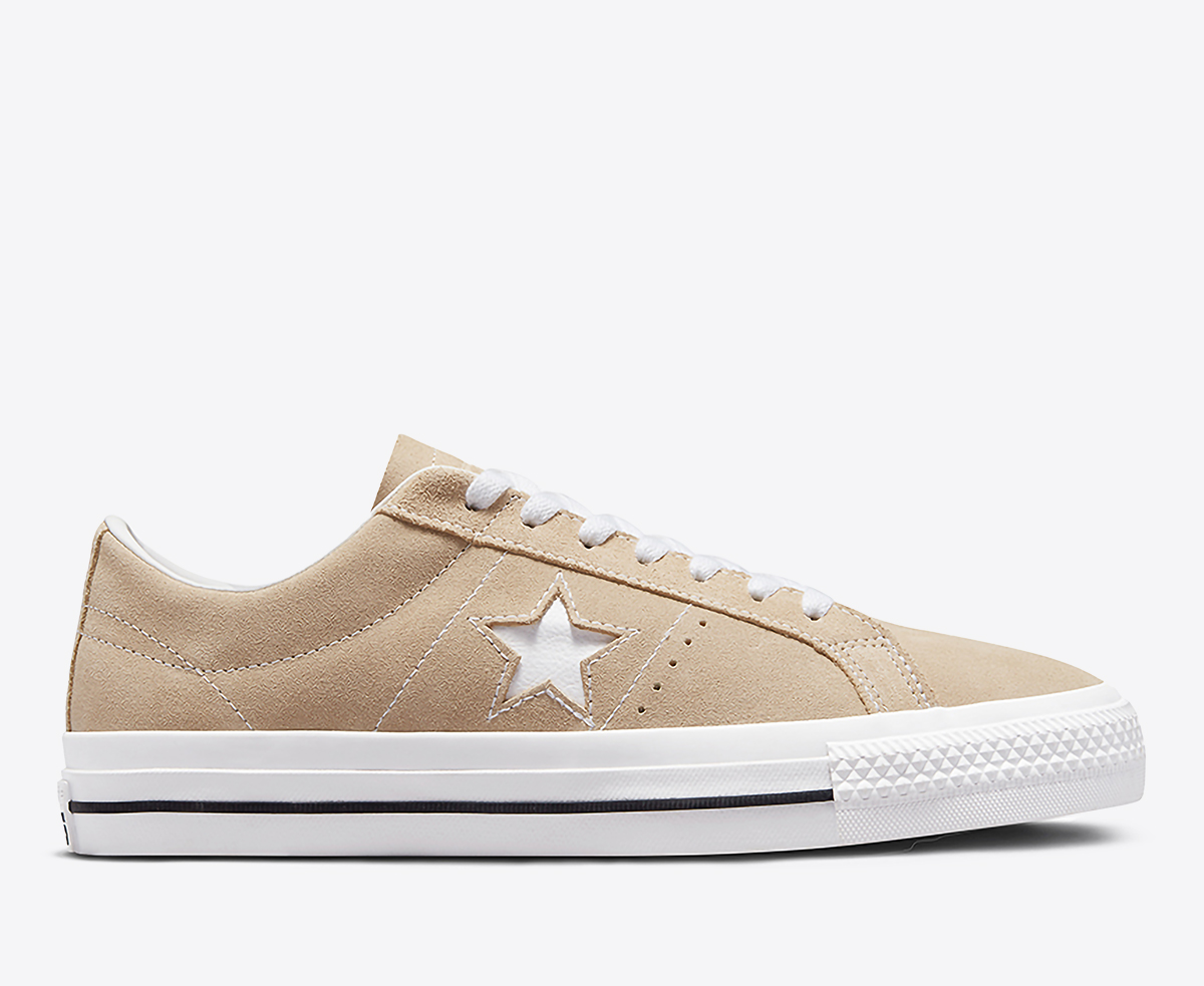 ONE STAR PRO OX CLASSIC SUEDE 'OAT MILK/WHITE/BLACK'