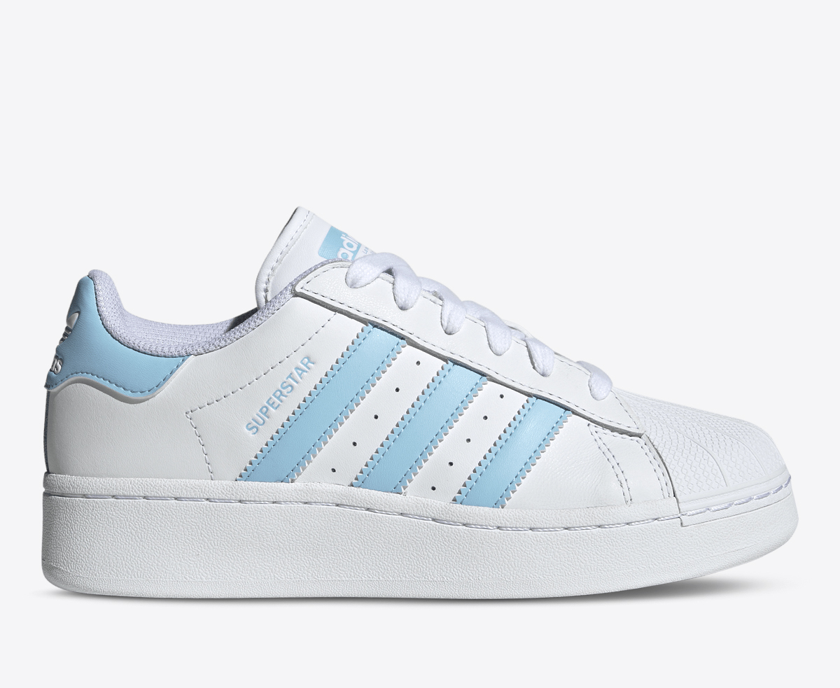 SUPERSTAR XLG 'CLOUD WHITE/CLEAR SKY'