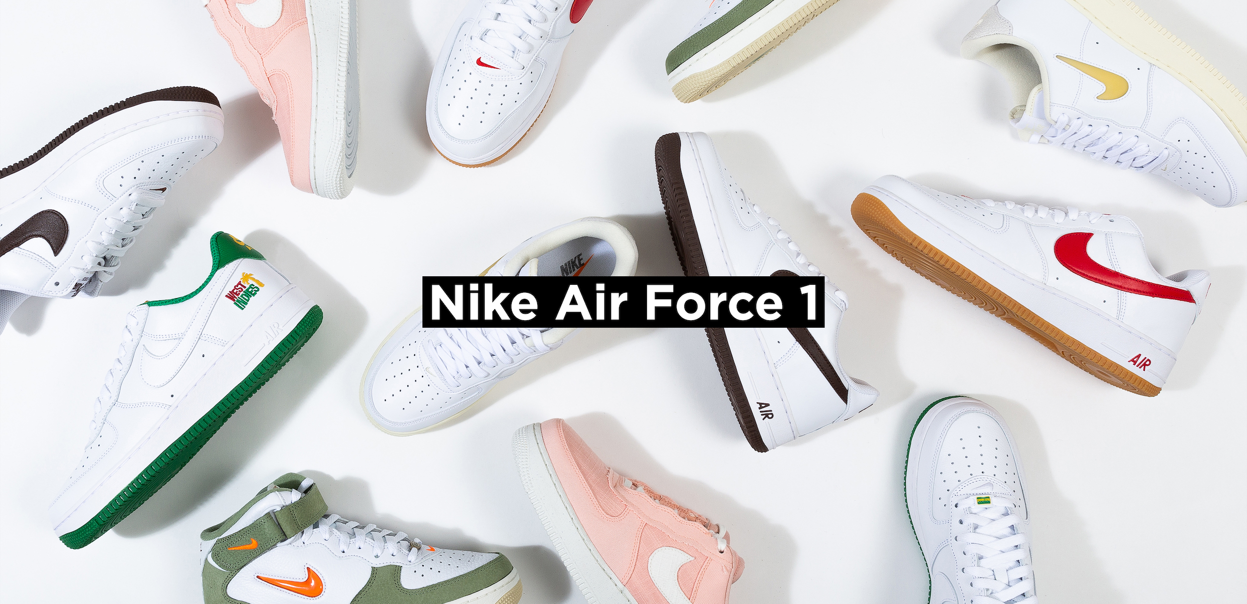 Nike - AIR FORCE 1 '07 'WHITE/BLACK' - VegNonVeg