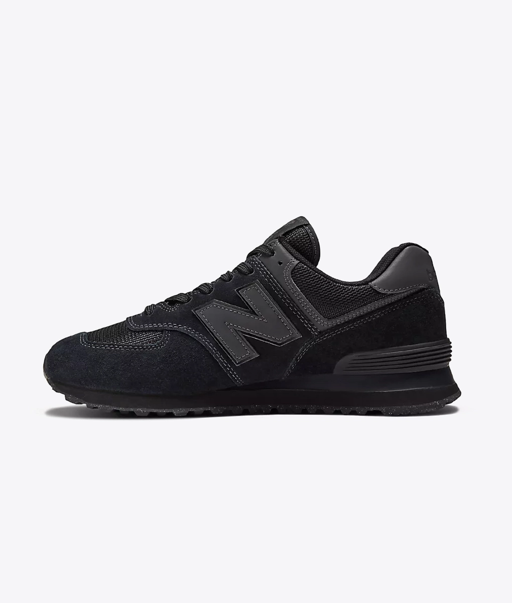 ★関税込★New Balance★574 Triple Black ML574EVE★22-30cm★ New Balance 574 Core Triple Black ML574EVE Men Size 8-13