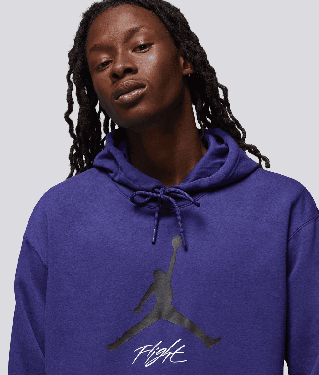 purple jordan hoodie