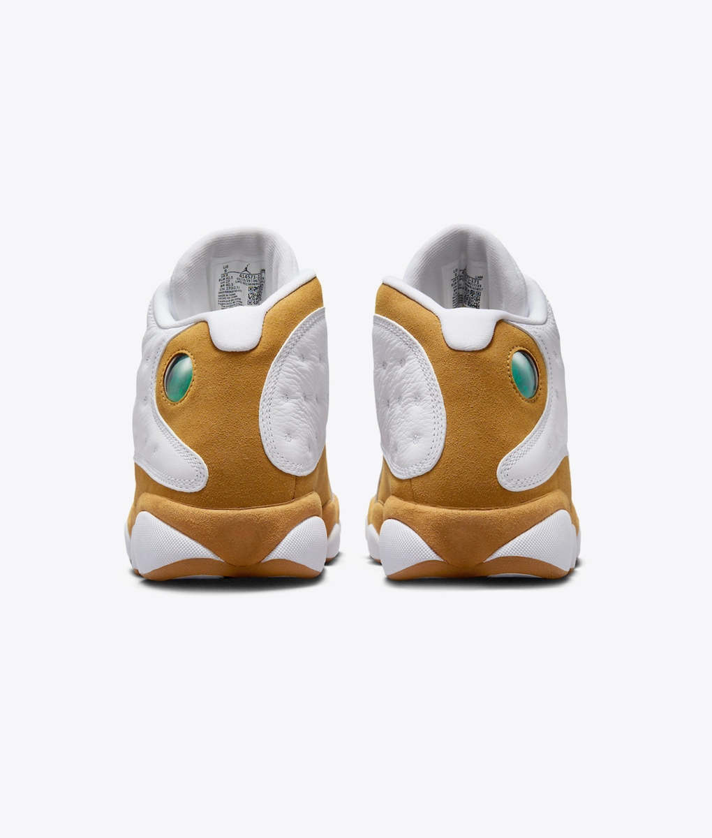 air jordan 13 retro gold and white