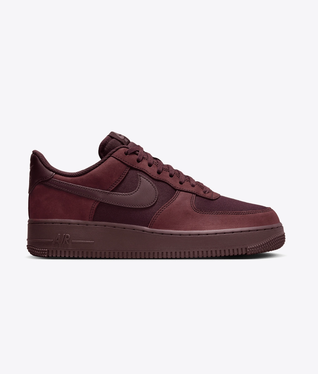 burgundy air force 1s