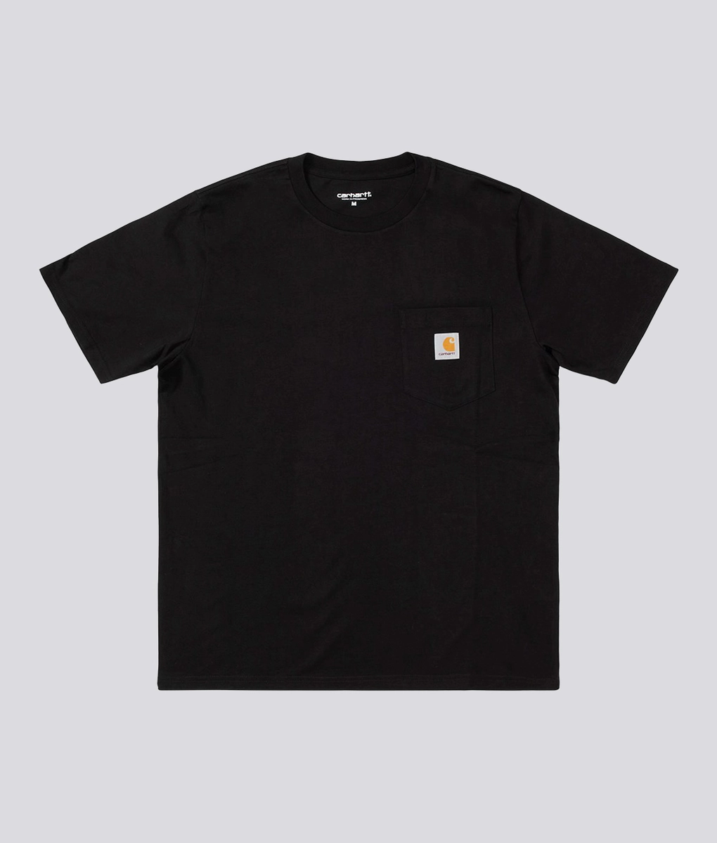 Carhartt WIP - CARHARTT WIP SHORT SLEEVE POCKET T-SHIRT BLACK l