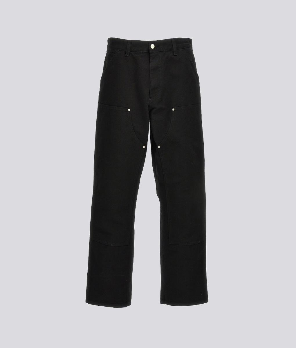 Carhartt WIP - Carhartt DOUBLE KNEE PANT 'BLACK RINSED