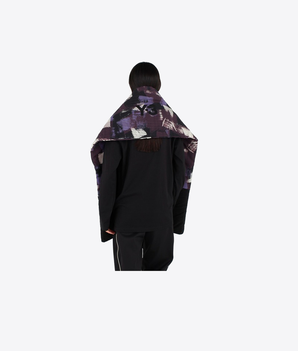 Y-3 - Y-3 PRINTED SCARF 'NOBLE PURPLE/TECH PURPLE' - VegNonVeg
