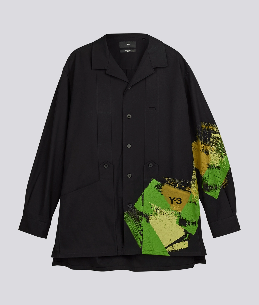 Y-3 - Y-3 GFX WORKWEAR SHIRT BLACK l Buy Unisex Shirts Online at