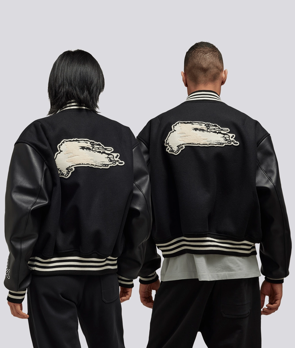 Y-3 - Y-3 LETTERMAN JACKET 'BLACK' - VegNonVeg