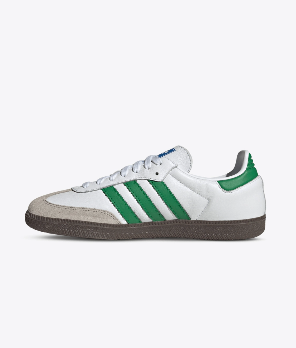 Adidas Originals - ADIDAS ORIGINALS SAMBA OG CLOUD WHITE/GREEN