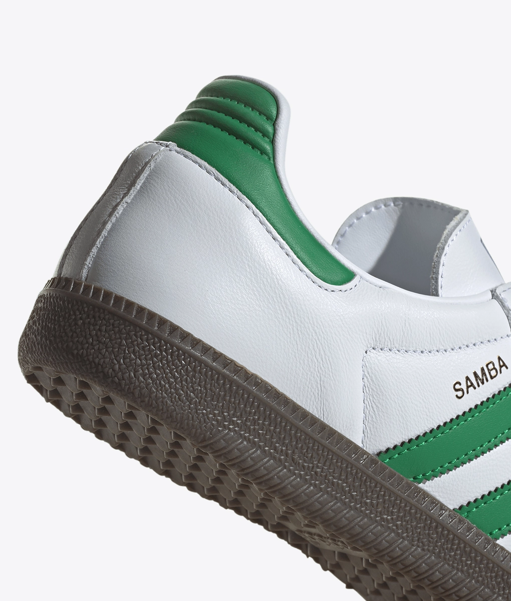 Adidas Originals - ADIDAS ORIGINALS SAMBA OG CLOUD WHITE/GREEN