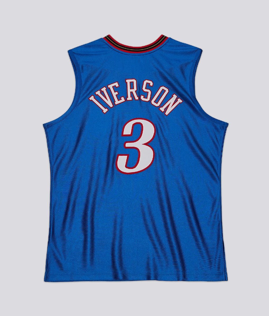 Vintage Champion Philadelphia 76ers Allen Iverson Jersey NBA