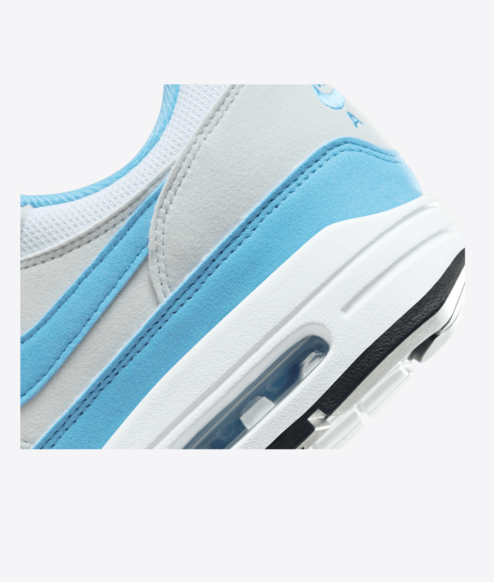 nike air max 1 white grey blue