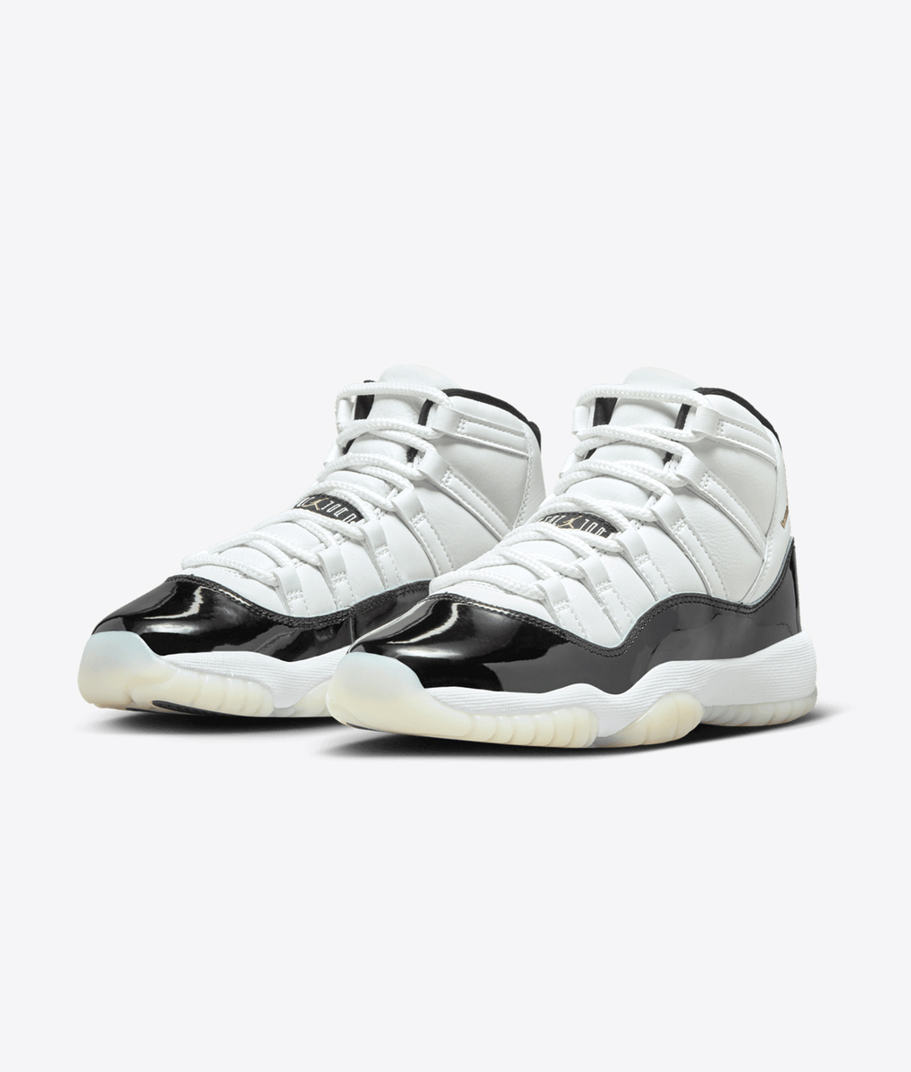 Jordan - AIR JORDAN 11 RETRO (GS) 'WHITE/METALLIC GOLD-BLACK