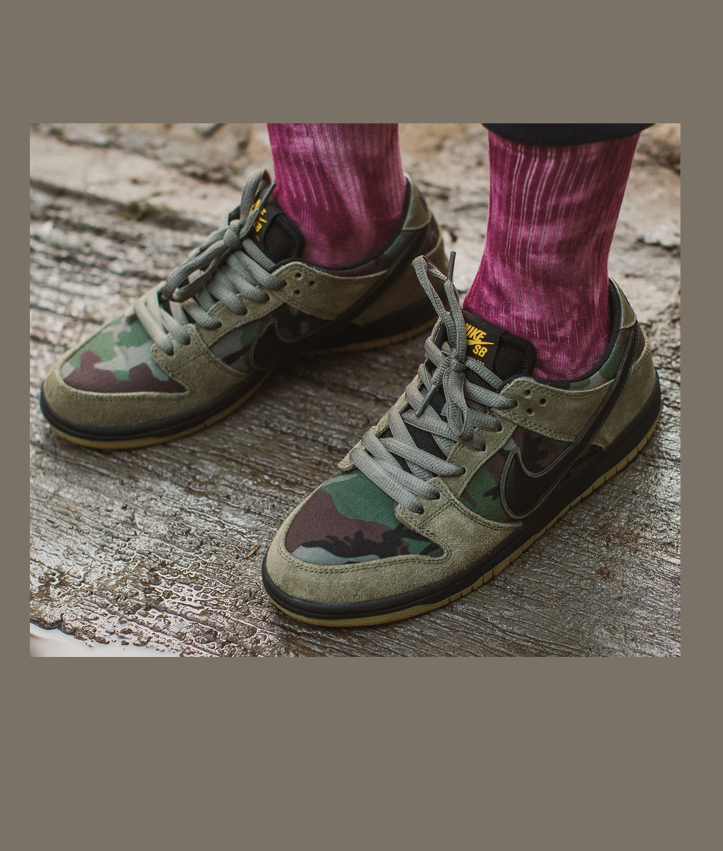 Nike Zoom SB Dunk Low Pro 'White Camo' 854866-331