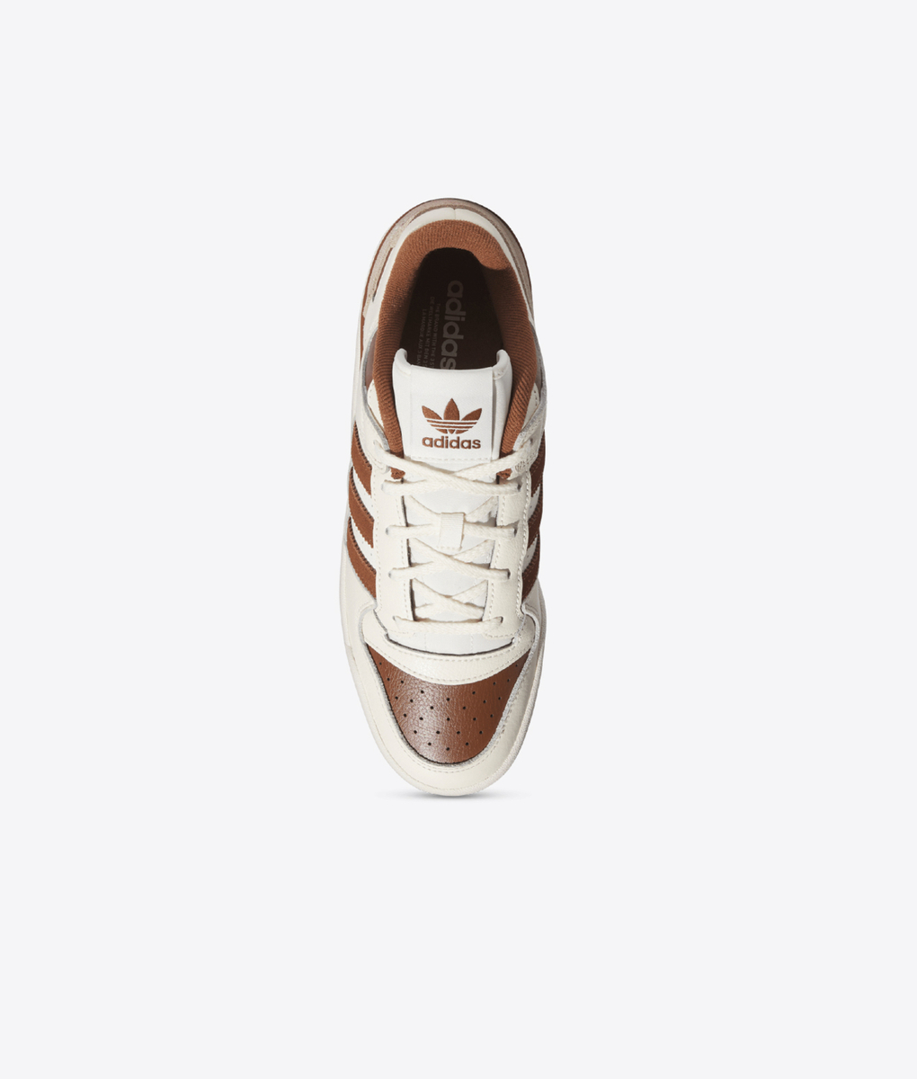 adidas forum cream white brown