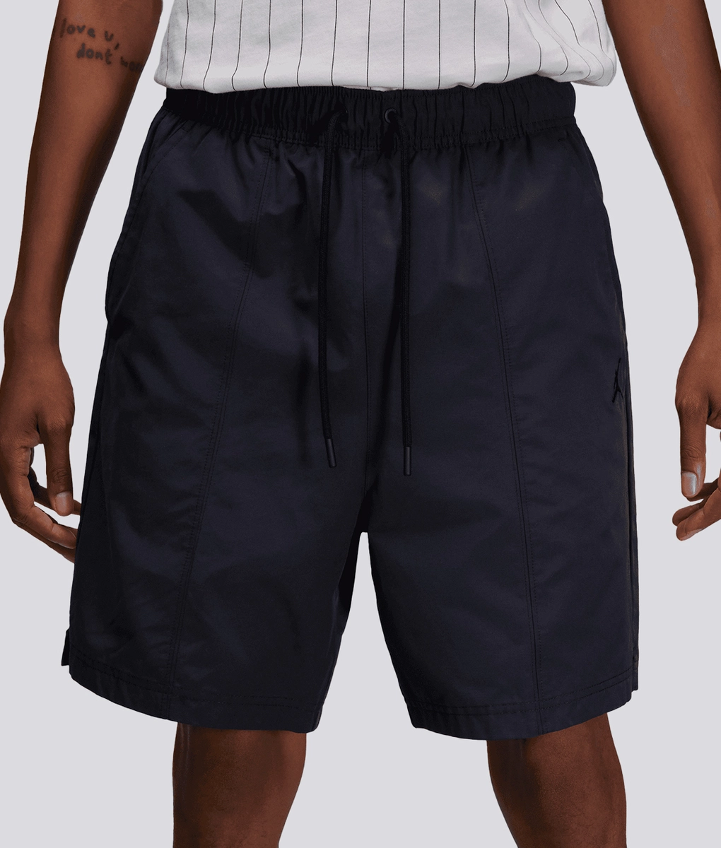 Short Hybride Hang Ten Homme – Taille 32, Noir à Rayures, Confort été