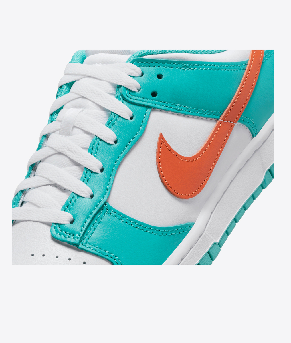 nike dunk low white bone peach aqua