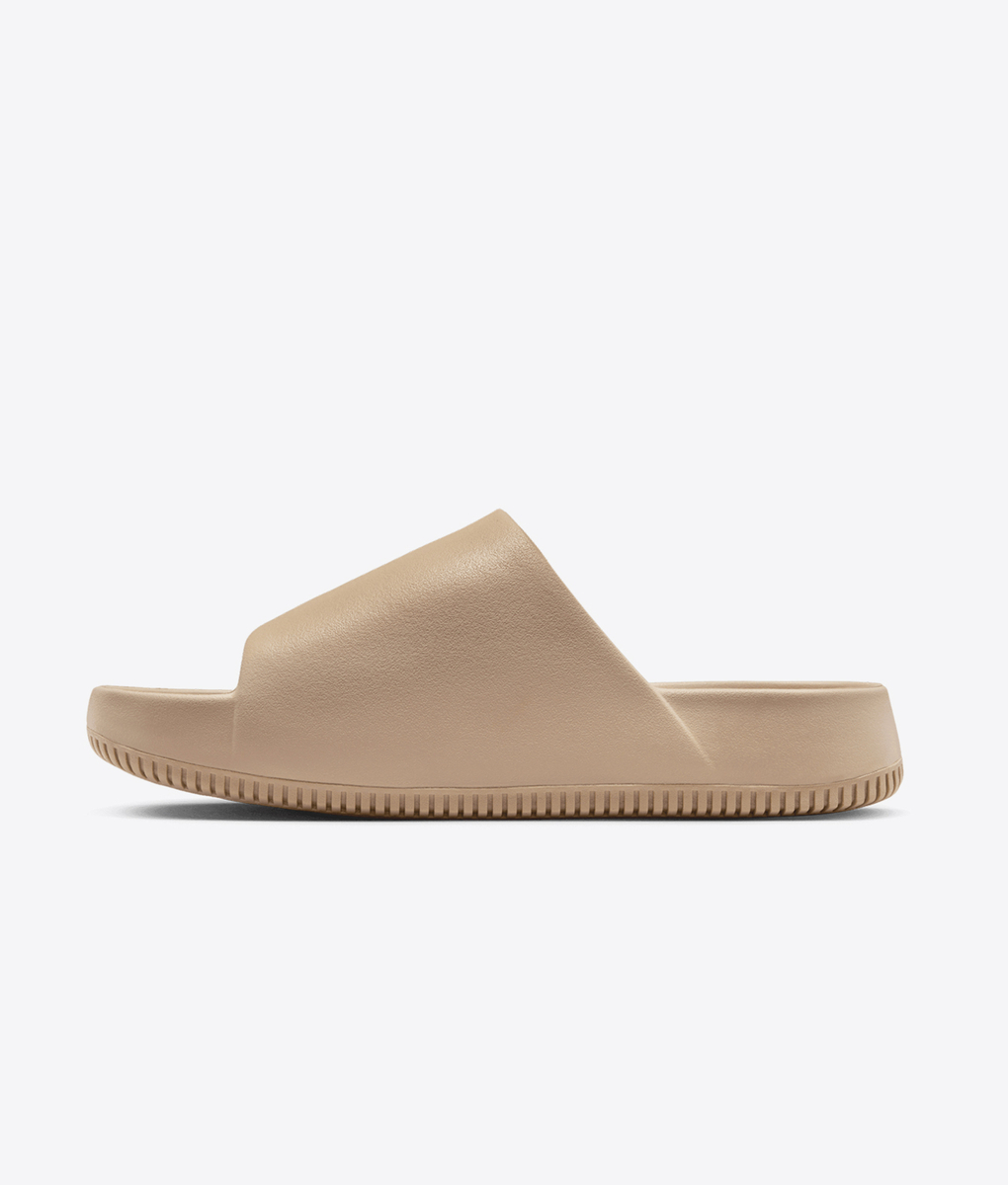 khaki yeezy slides