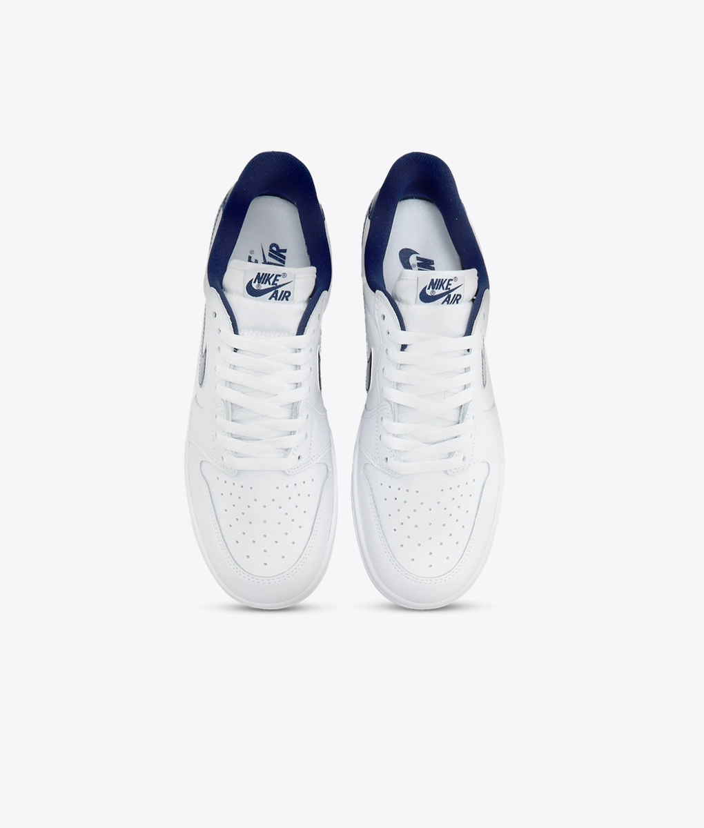 Nike Air Jordan 1 Low ブルー/ホワイト Jordan - JORDAN AIR JORDAN 1 LOW 85 WHITE/NAVY l BUY Men's