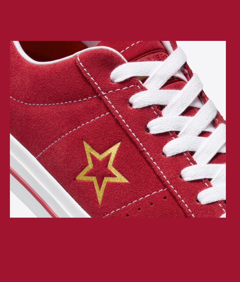 converse cons one star ルナロンソール レッド　RED CONVERSE CONS ONESTAR PRO OX×LUNARLON (RED / 9h) コンバース