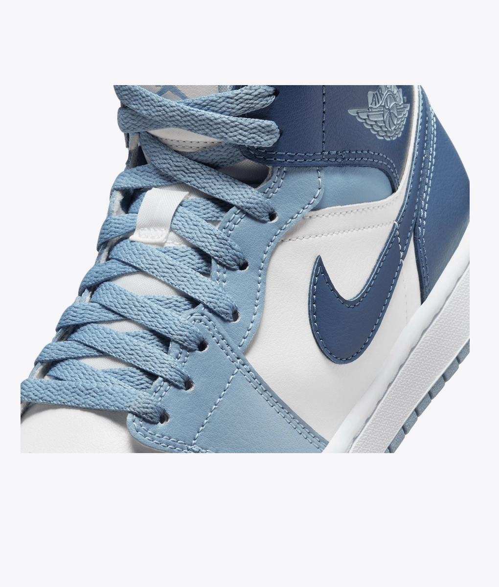 gray and blue air jordans