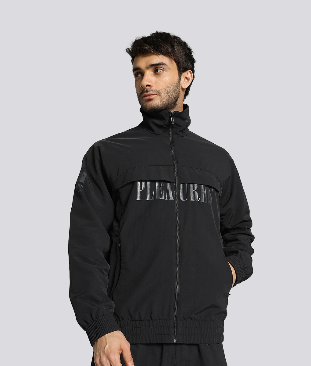 プレジャー×プーマ PLEASURES×PUMA ジップアップジャケット ブラック 