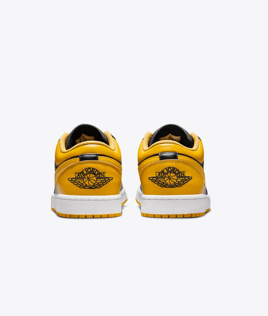 jordan one yellow black