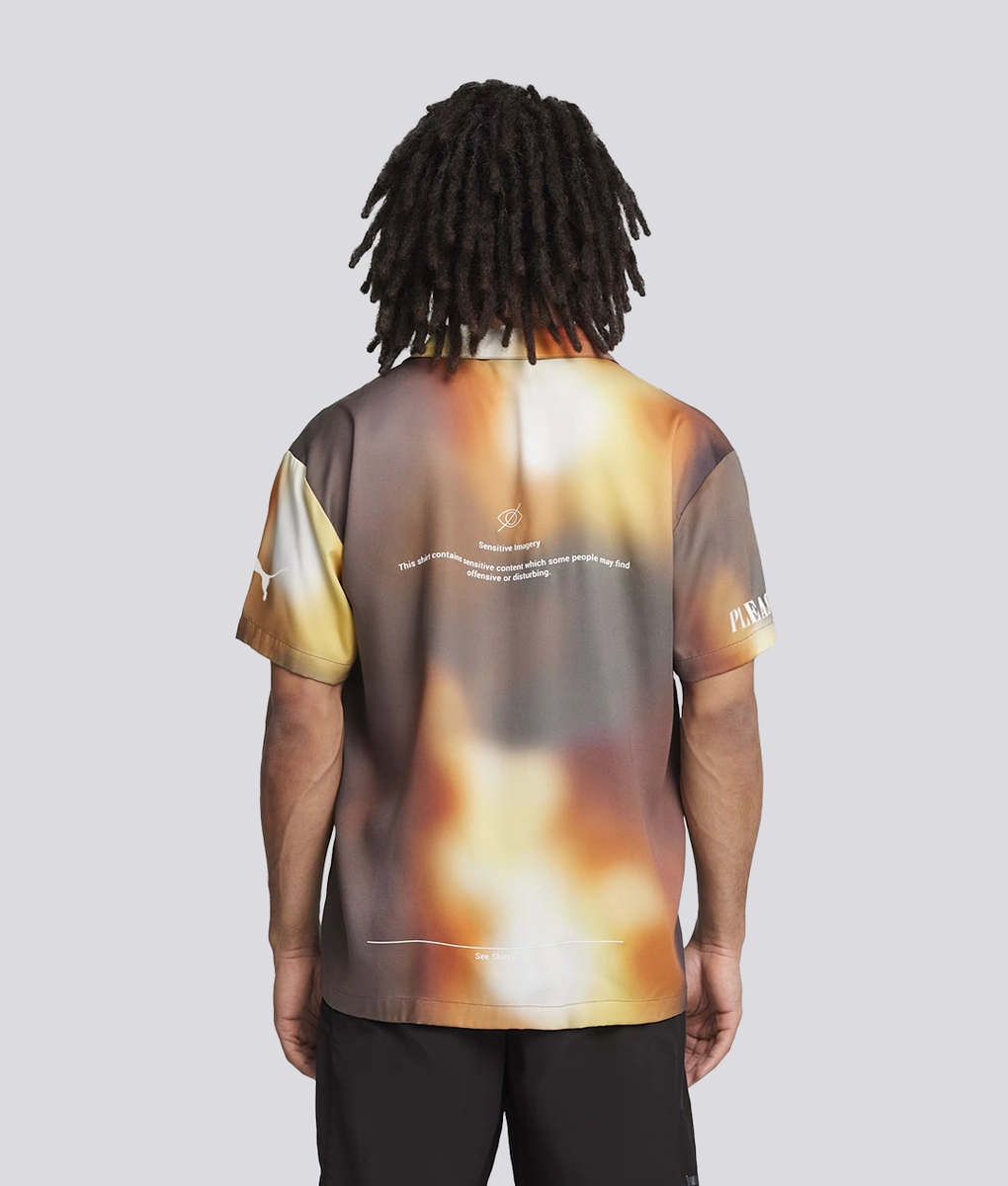 Puma - X Pleasures Printed Shirt - VegNonVeg