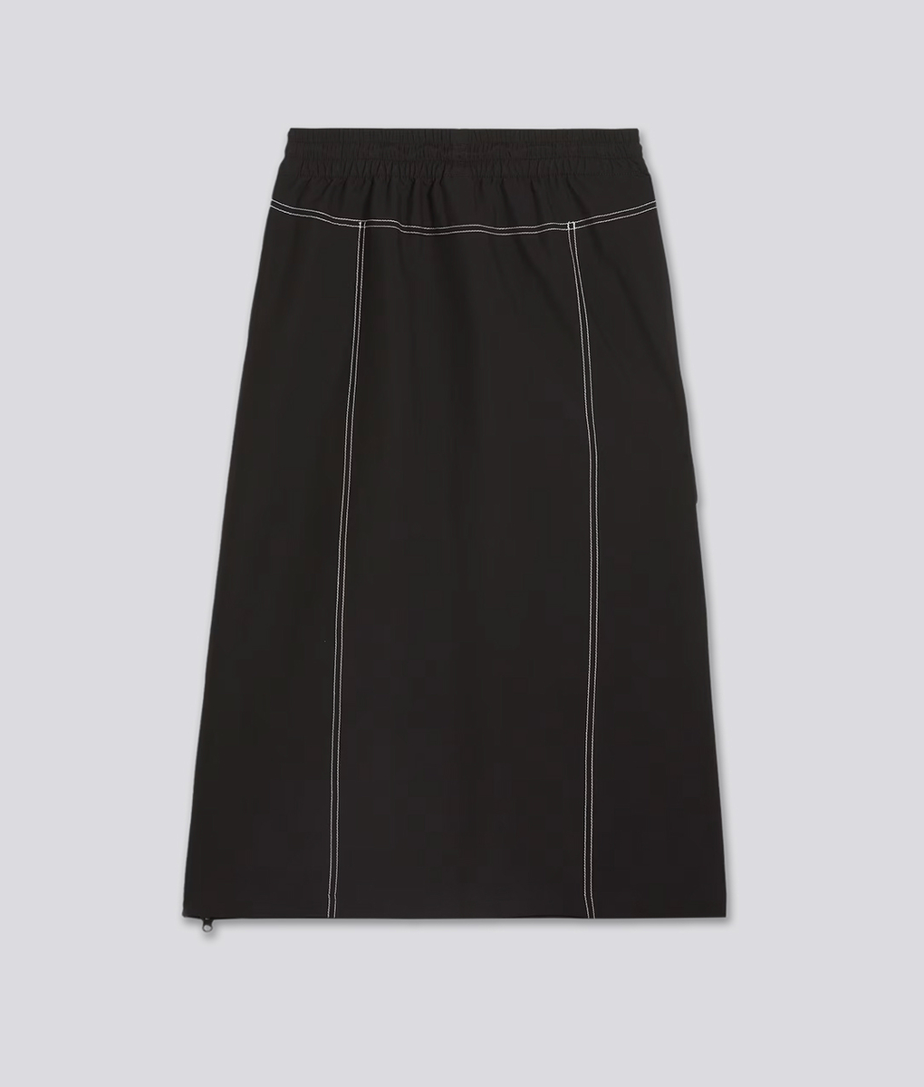 Puma - X X-Girl Midi Woven Skirt - VegNonVeg