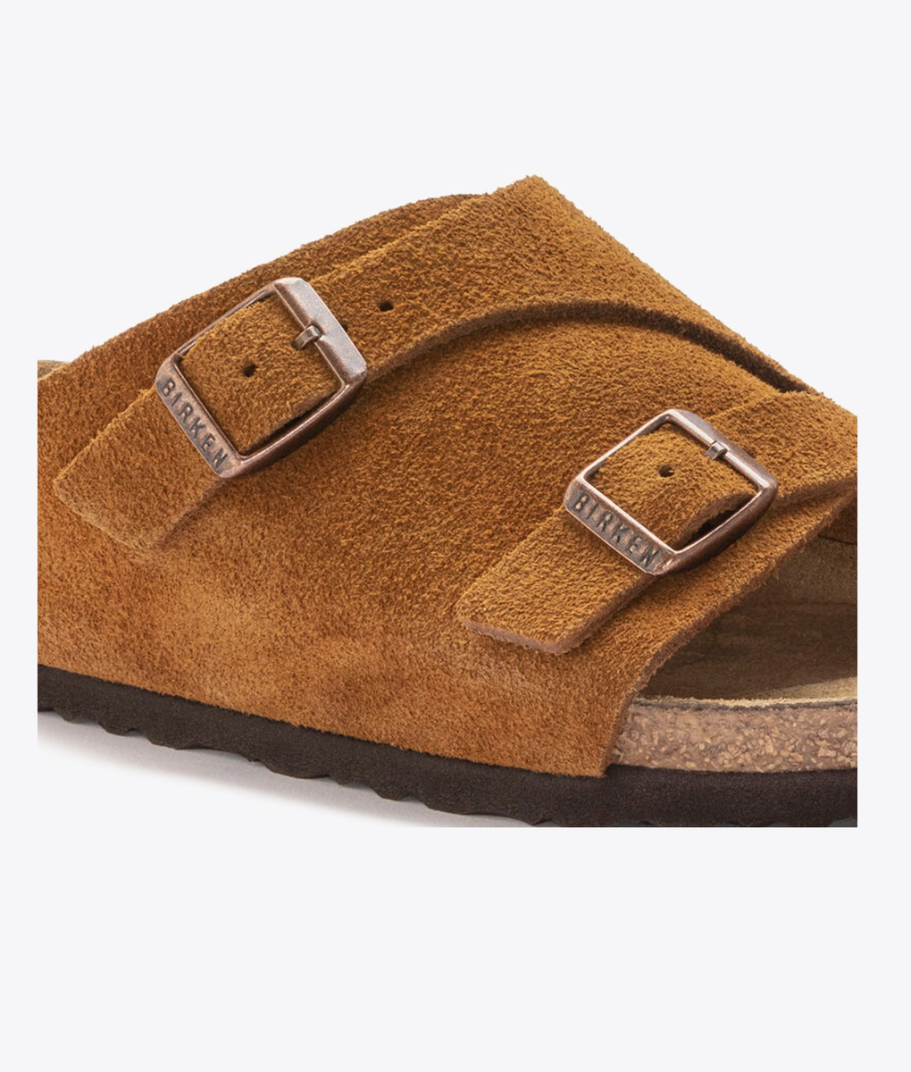Birkenstock - BIRKENSTOCK ZURICH SUEDE LEATHER MINK l Buy Men's
