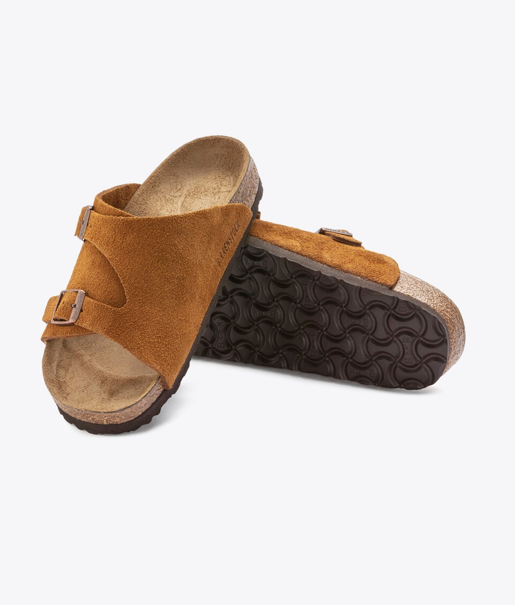 Birkenstock - BIRKENSTOCK ZURICH SUEDE LEATHER MINK l Buy Men's