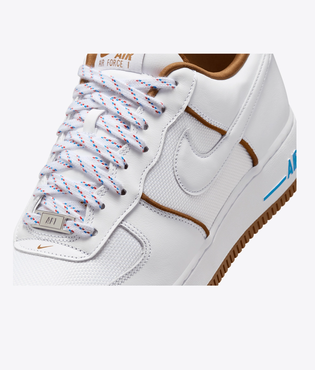 Nike - NIKE AIR FORCE 1 '07 LX WHITE/LIGHT BRITISH TAN-PHOTO BLUE