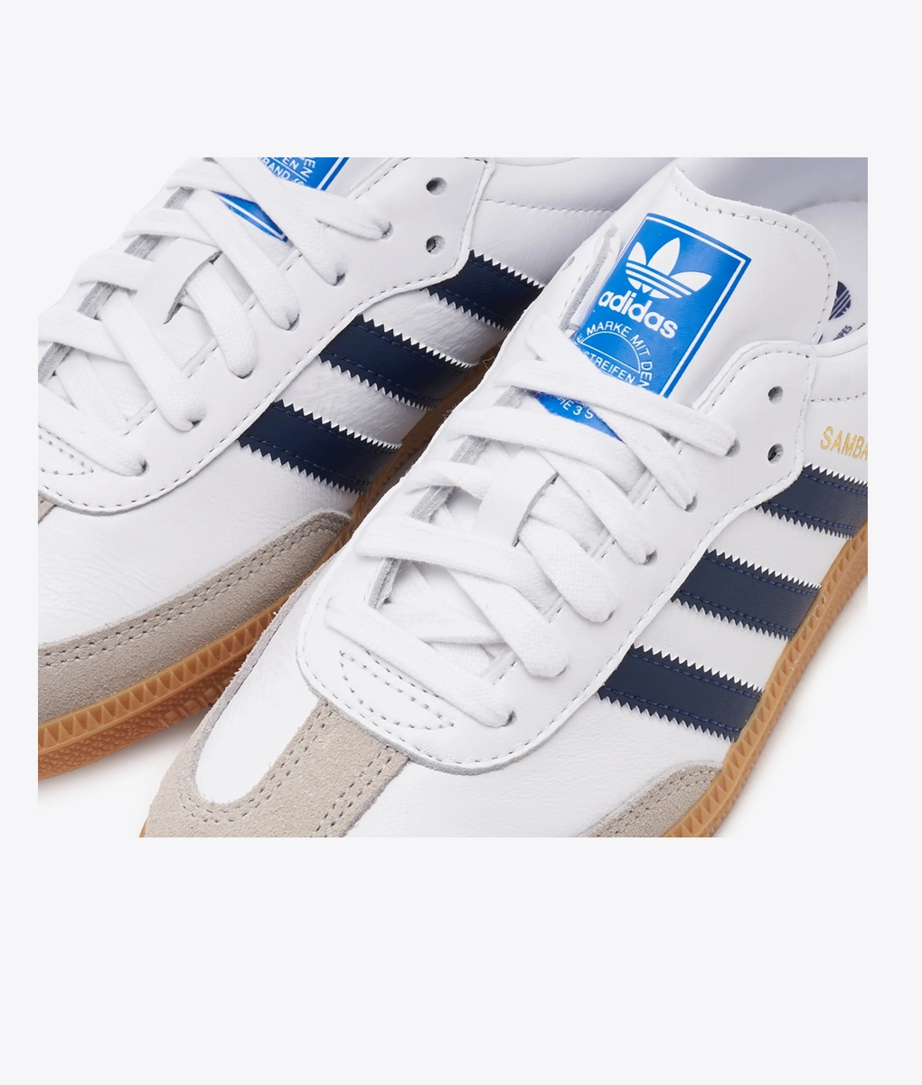 ★Adidas Samba OG Cloud White Energy Ink★ adidas Originals Wmns Samba OG 'Cloud White Energy Ink
