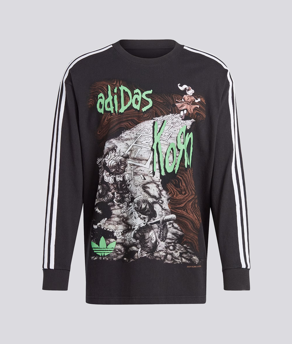 Adidas Originals - X Korn Long Sleeve Tee - VegNonVeg