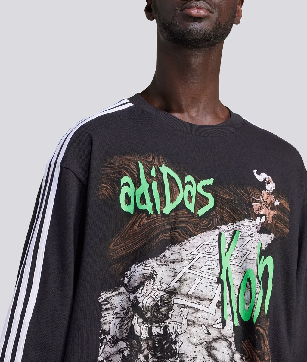 Adidas Originals - X Korn Long Sleeve Tee - VegNonVeg