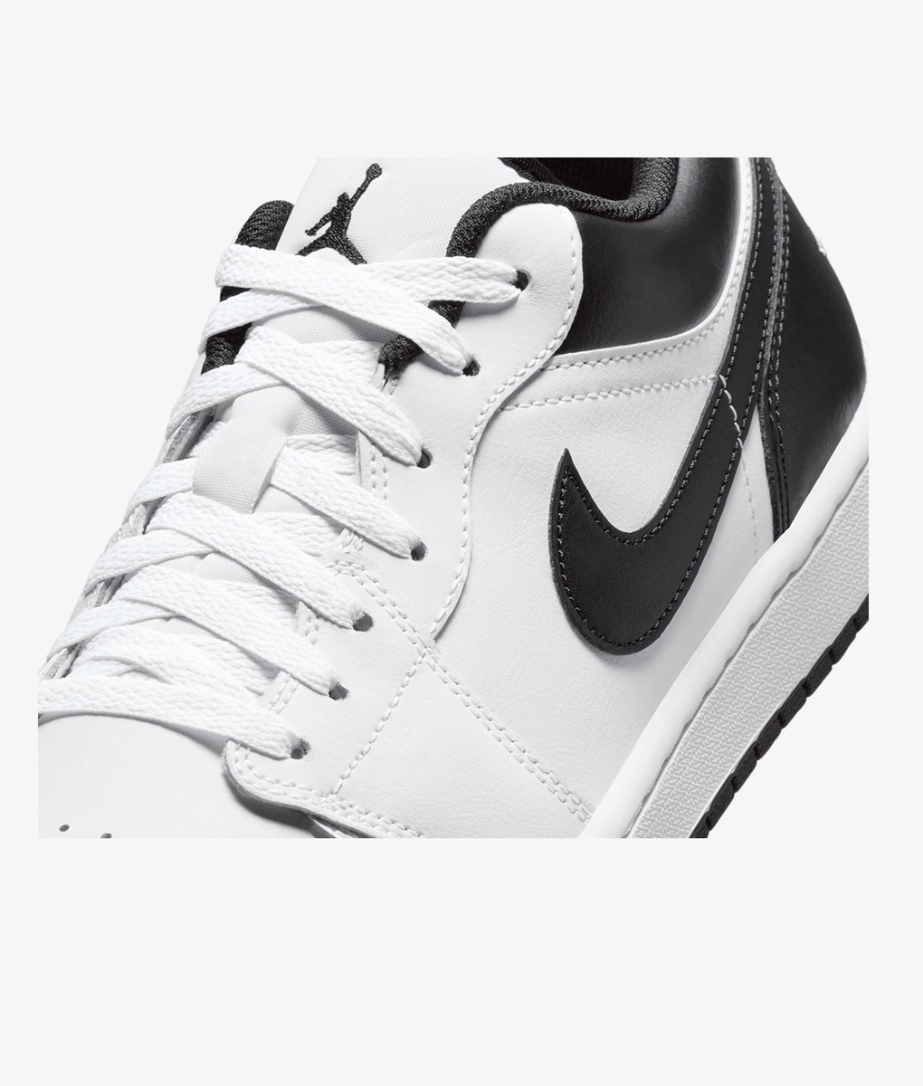 Jordan - JORDAN AIR JORDAN 1 LOW WHITE/BLACK l BUY Men's Sneakers