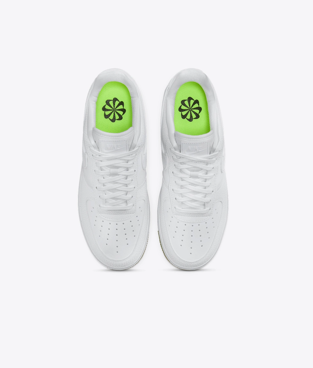 Nike - NIKE AIR FORCE 1 '07 NN WHITE/FOOTBALL GREY-GUM LIGHT BROWN