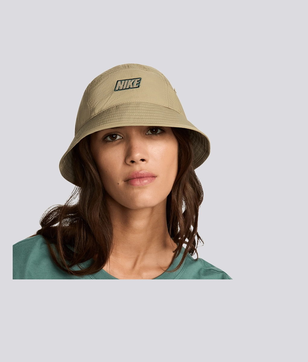 tan nike bucket hat