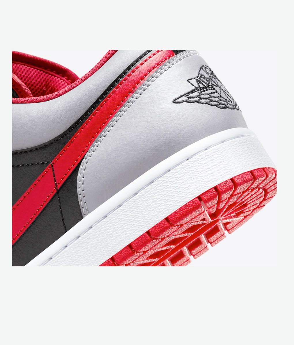 jordan 1 low gray red